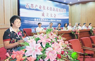 打造中国“石墨产业之都”的领军人