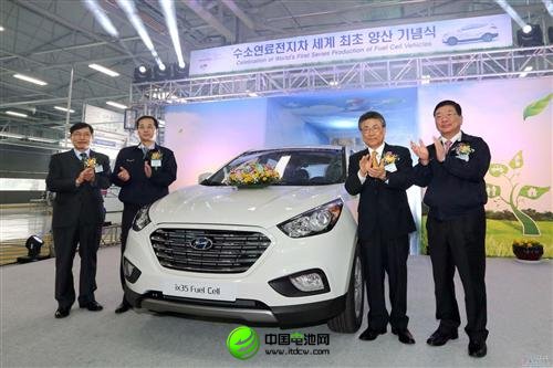 现代汽车全球率先批量生产氢燃料电池车