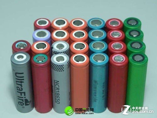 同为18650，但容量各不相同