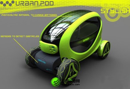 高科技光伏概念车