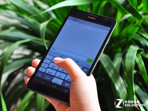 6.1英寸最大屏手机 四核华为Mate首测 