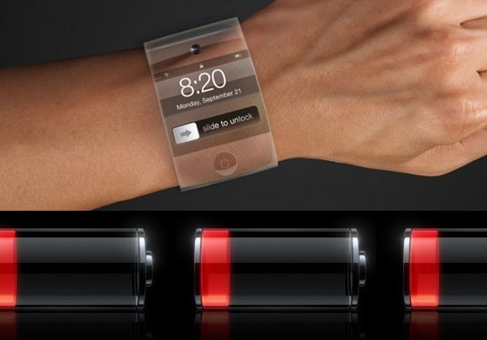 苹果获曲面电池专利 或用于iWatch智能手表