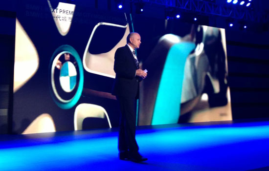 宝马中国BMW i及电动汽车发展总监Mr. Qunther Quest介绍BMW ActiveE中国项目