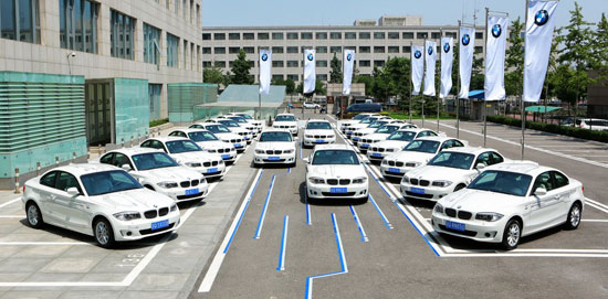 BMW ActiveE纯电动汽车车阵