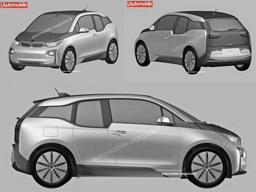 混动/电动版同售 宝马i3量产版申报图
