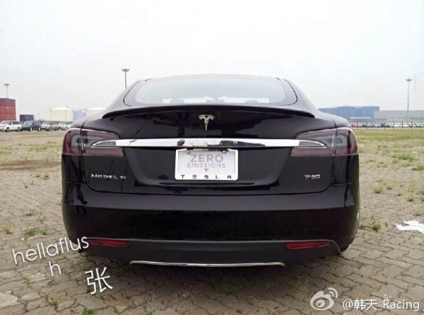 浙江土豪250万元购入内地第一辆特斯拉(7)