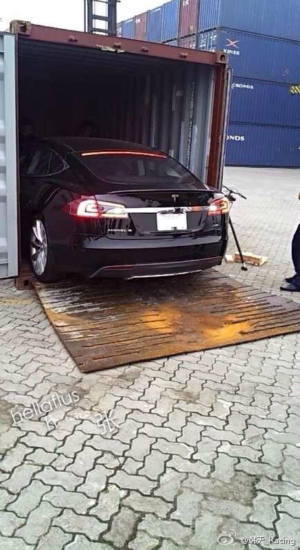 浙江土豪250万元购入内地第一辆特斯拉(6)