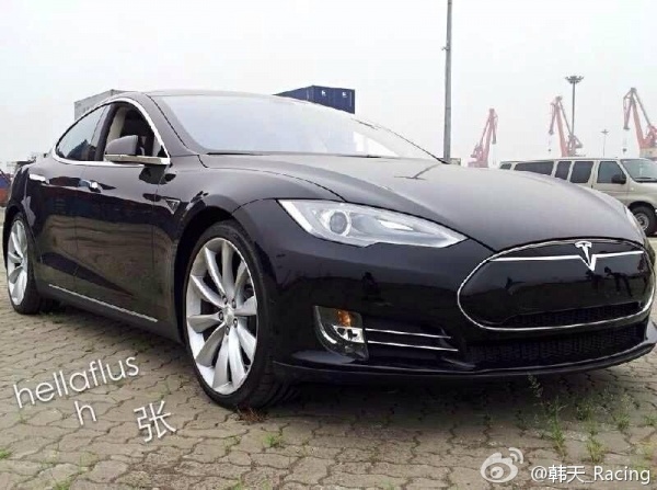 浙江土豪250万元购入内地第一辆特斯拉(4)