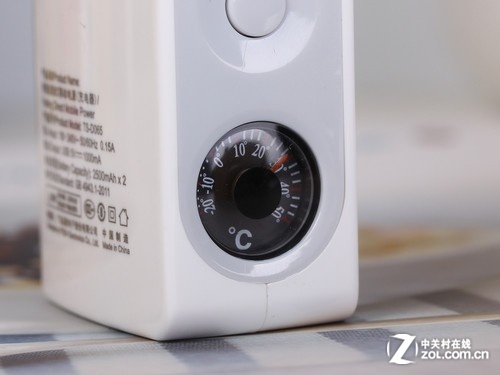 配备一个温度计