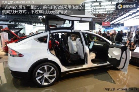 7座SUV的未来 独家实拍TESLA Model X