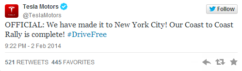 历时3天：Tesla Model S车队顺利完成“横穿美国”越野拉力赛