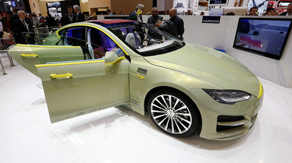 怎一个酷字了得 看看日内瓦车展纯电动新车