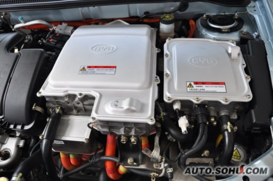 比亚迪 F3DM 实拍 底盘/动力 图片