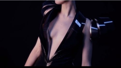 荷兰：推穿戴式裙装 展示性感心跳加速就变透明