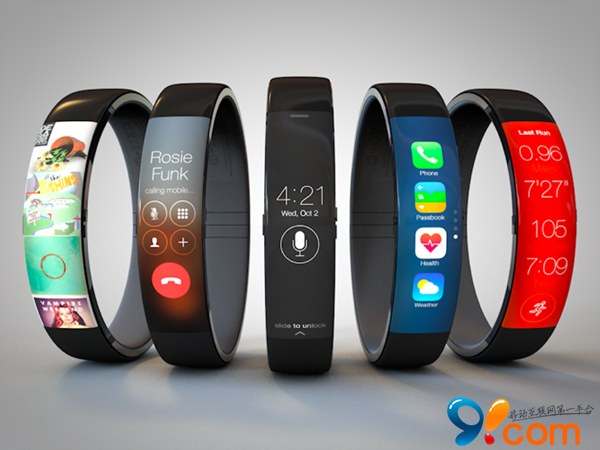 苹果：搭载指纹识别的方形iWatch6月发布