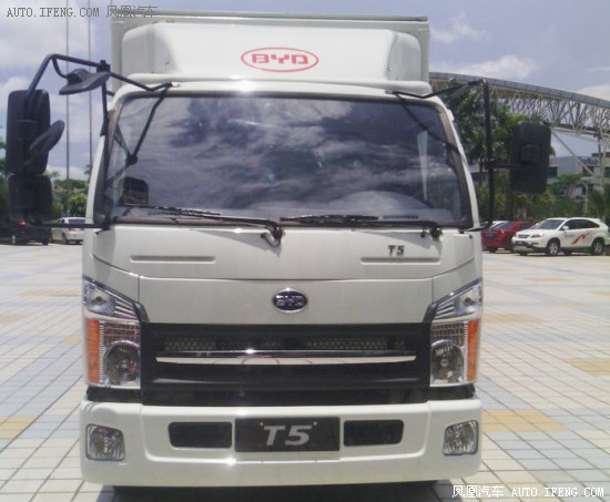 比亚迪电动卡车曝光 将主攻城市物流