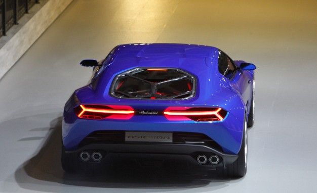 兰博基尼首款插电混合动力超跑亮相2014巴黎车展 兰博基尼首款插电混合动力超跑亮相2014巴黎车展