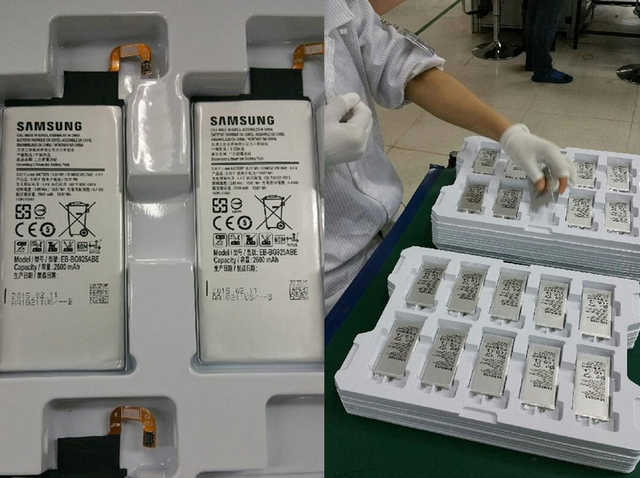 三星Galaxy S6电池曝光：中国制造 容量不增反减