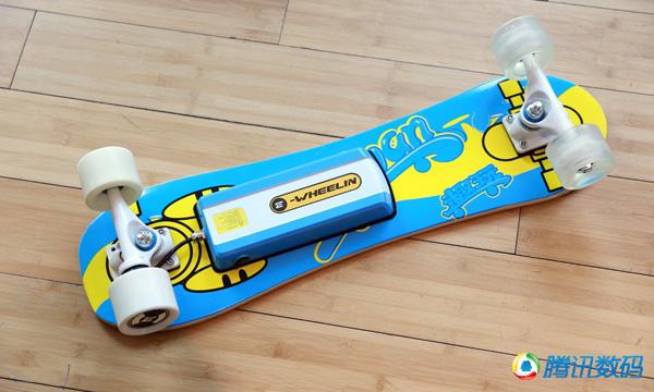 E-Wheelin电动滑板试玩 更接近玩具适合儿童