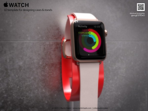 知名设计师Martin Hajek带来Apple Watch概念充电支架