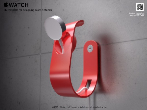 知名设计师Martin Hajek带来Apple Watch概念充电支架