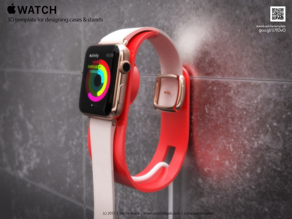 知名设计师Martin Hajek带来Apple Watch概念充电支架