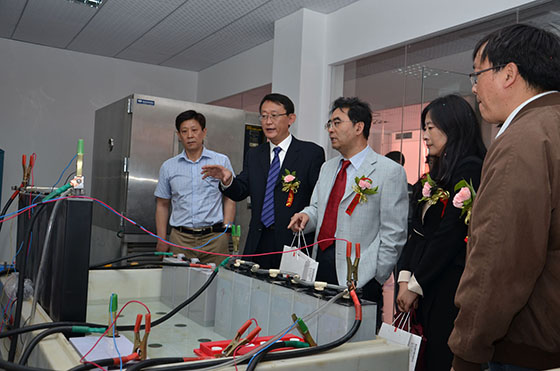 烟台金潮宇科蓄电池公司隆重举行合资扩产新厂开业盛典