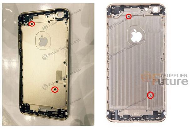 iPhone 6s Plus外壳曝光:再也掰不弯了!