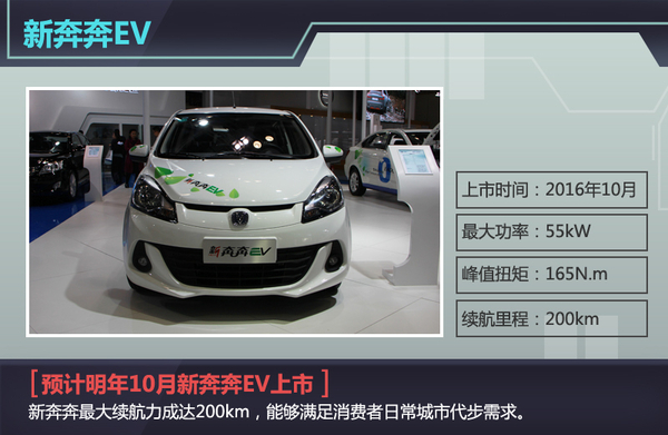 长安新能源或分网销售 明年将推5款新车