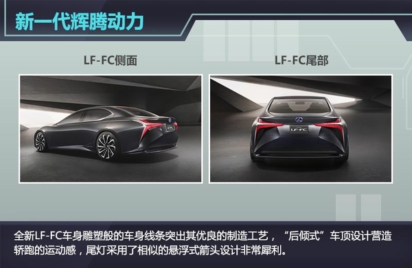 雷克萨斯推出LF-FC燃料电池车 东京车展发布