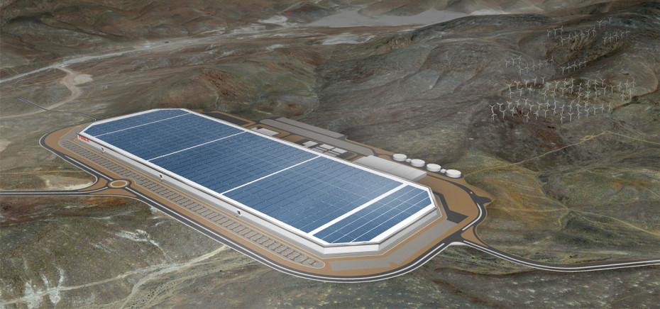 Gigafactory电脑生成效果图