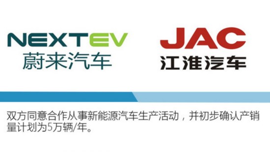 蔚来汽车发力 第一期年产5万台纯电动车-图1