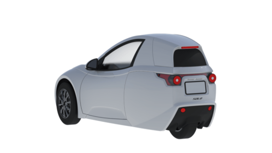 加拿大公司推出单人三轮电动汽车 续航120公里