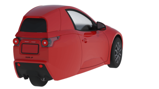 加拿大公司推出单人三轮电动汽车 续航120公里