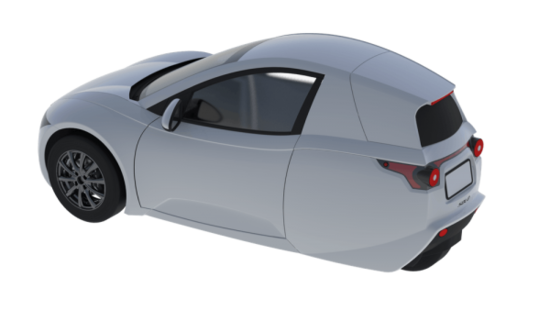 加拿大公司推出单人三轮电动汽车 续航120公里