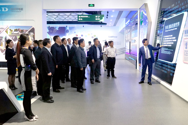 国家能源局副局长郑栅洁带队调研青岛特锐德