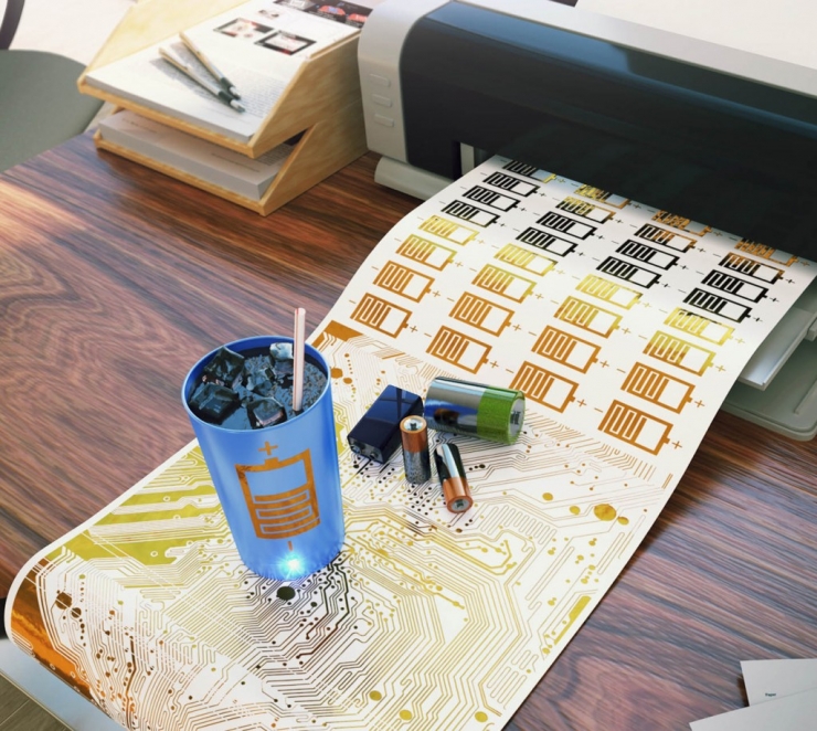 家用打印机就能造出“超薄电池” 可穿戴设备有救了？ 