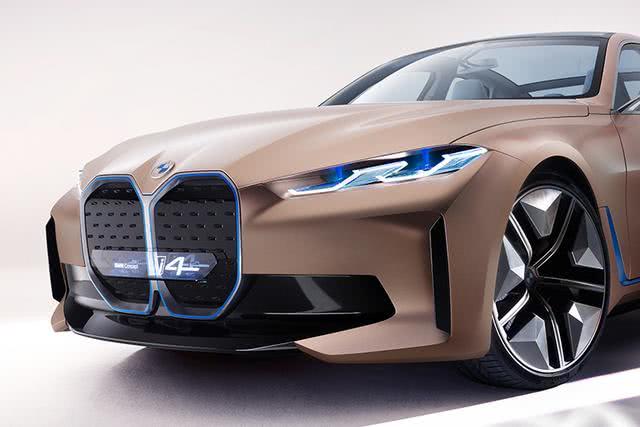 2021年量产/续航600km 宝马i4纯电动概念车首发 2021年量产/续航600km 宝马i4纯电动概念车首发