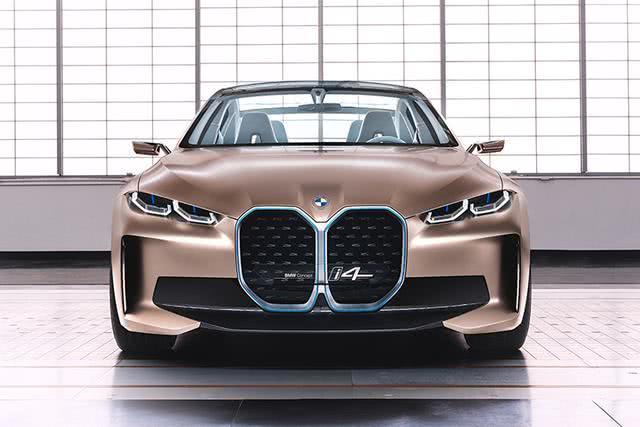 2021年量产/续航600km 宝马i4纯电动概念车首发 2021年量产/续航600km 宝马i4纯电动概念车首发