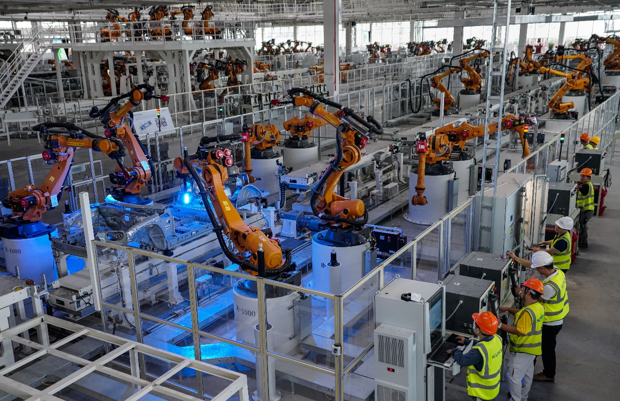 车身车间•全自动化地板2线 