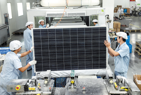 1月份宁波口岸太阳能电池出口量增价跌