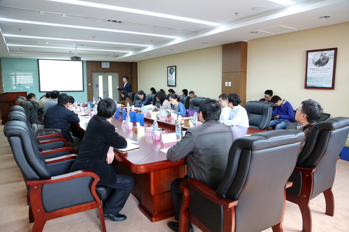 项目验收会会场