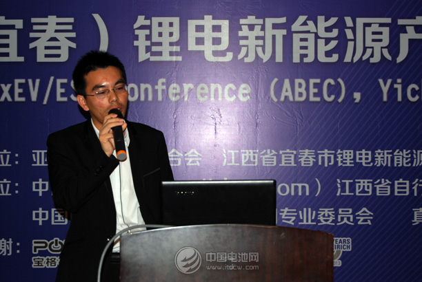 赛迪顾问吴辉：2013年锂动力电池整体产业规模58.6亿