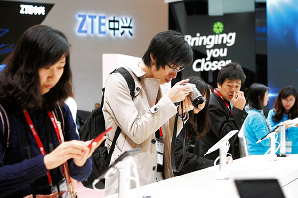 美媒：中兴从黑莓等厂商挖掘人才 布局海外市场