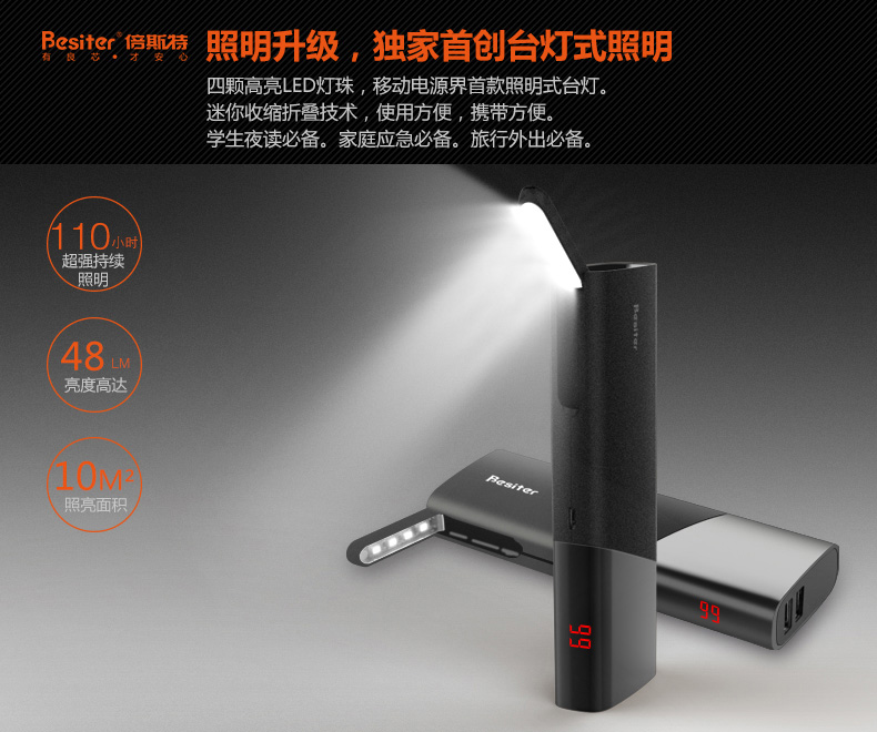 这一次，天都乐了--Besiter天悦移动电源