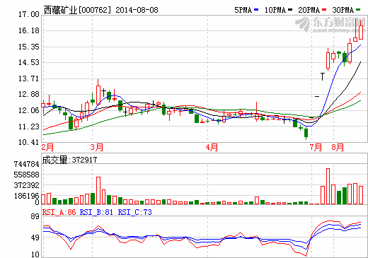 拍卖扎布耶锂业股权 西藏矿业有意联姻天齐锂业？