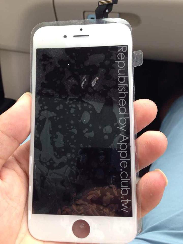 至今最清晰苹果iPhone 6屏幕照曝光！含保护玻璃面板