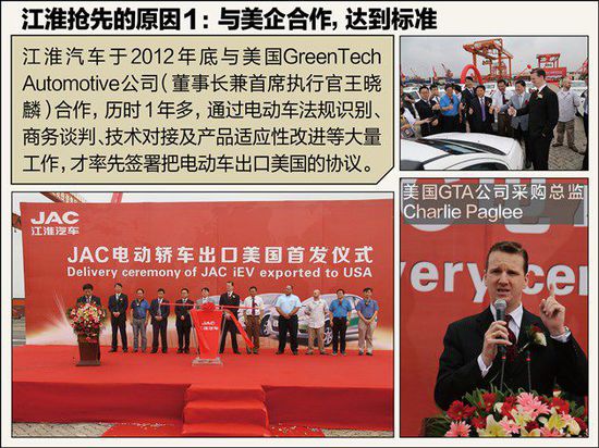 不如比亚迪秦 江淮电动车凭啥先出口美国