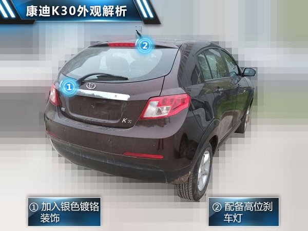 吉利帝豪A级车-换标康迪 打造纯电动车