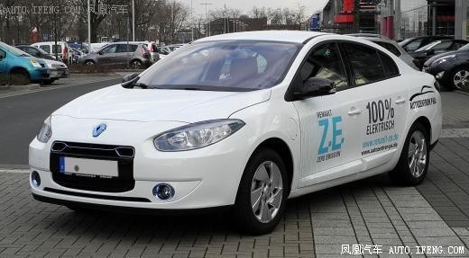雷诺计划在中国生产Fluence ZE电动车